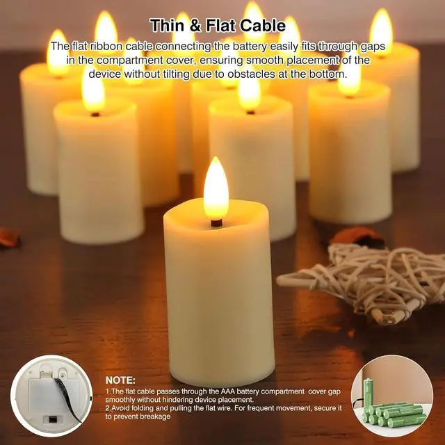 Alt view image 3 of 7 - Adjustable AC Continuous Power Supply Adapter AA Dummy Battery kit (Replace up to 8 AA Battery) for Doorbells/thermostats/LED Light/Decorations