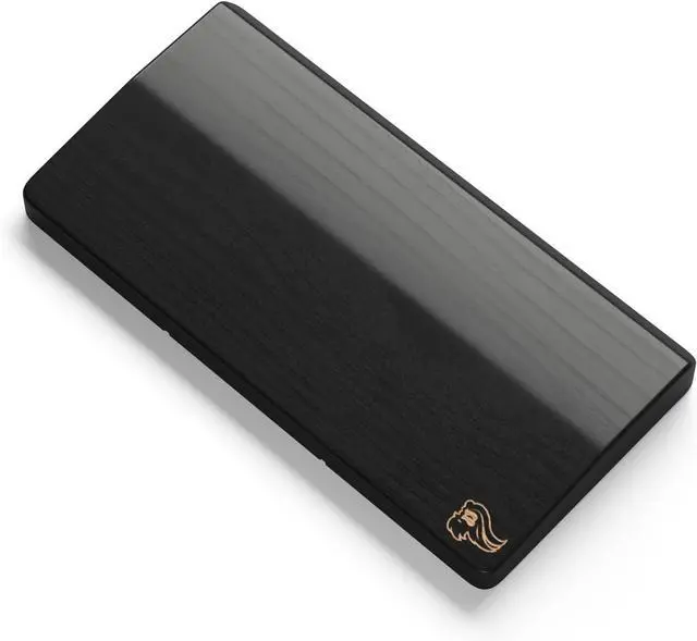 Alt view image 4 of 7 - Glorious Gaming Wooden Mouse Wrist Rest - Onyx/Black - for Gaming Mice Wood Ergonomic Palm Rest| 8x4x0.75 inches/19mm Thick (GV-M-Dark)