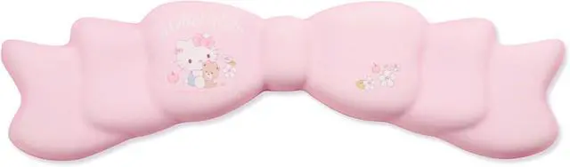 Main image of Memory Foam Bowknot Wrist Rest Non-Slip Rubber Base Keyboard Wrist Rest for Gaming or Home Office Work - FlowerCat