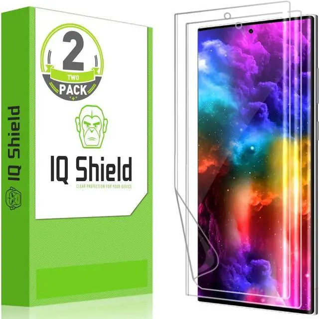 Main image of 2 Pack for Galaxy S22 Ultra Screen Protector: Clear TPU Film Bubble-Free Installation Scratch-Resistant Case Friendly HD Clarity for Ultimate Protection. Fingerprint Unlock
