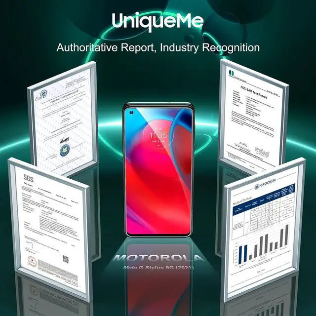 Alt view image 4 of 7 - [ 2+2 Pack Screen Protector Compatible with Motorola moto G stylus 5G 2021 Tempered Glass Screen Protector + Camera Lens Protector [Not for Moto G Stylus 4G 2021]Only for 2021 model