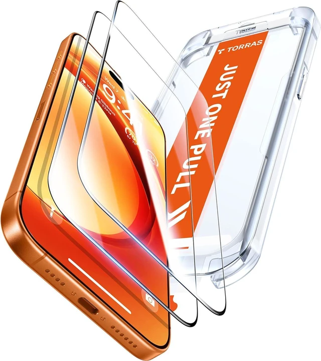 Main image of Unbreakable for iPhone 17 Pro Screen Protector 2-Pack 6.3 inch