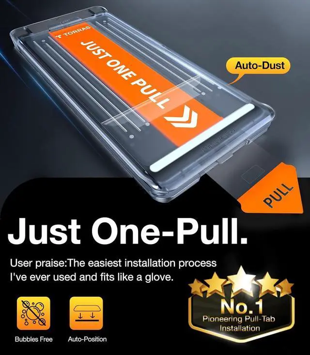 Alt view image 6 of 7 - for  Galaxy S25 Ultra Screen Protector 9H+ Military-Grade Shatterproof Tempered Glass 2 Pack- Responsive Touch Anti-Scratch Full Coverage Bubble Free HD Clarity Easy installation