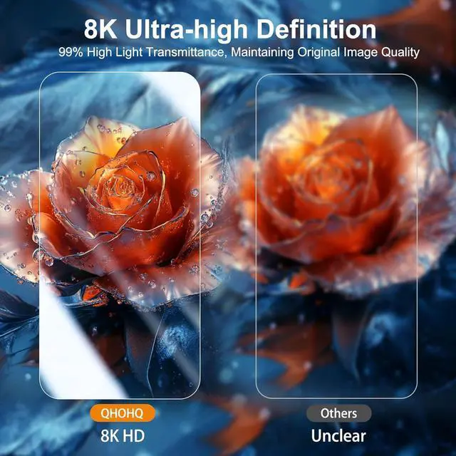 Alt view image 7 of 7 - [1-Second Auto-Install] 3 Pack Screen Protector for iPhone 17 + 1 Set Camera Lens Protector 9H+ Shatterproof Tempered Glass [12FT Military Grade Protection] Anti-Fingerprint Case Friendly