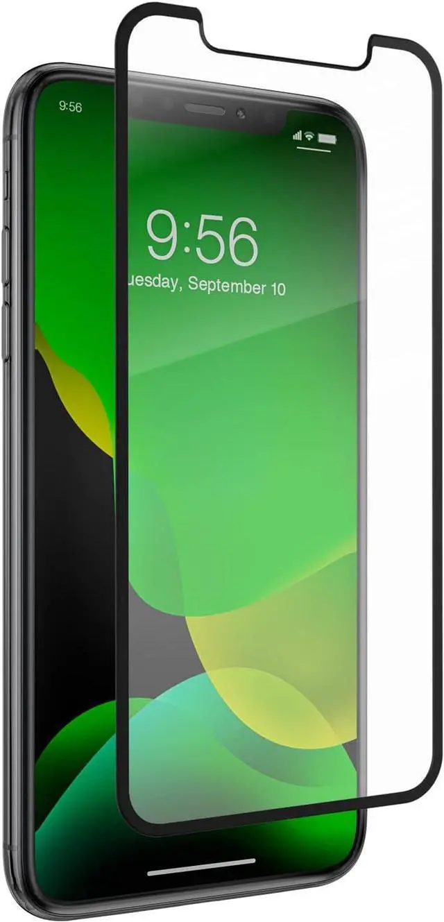 Alt view image 2 of 6 - InvisibleShield Glass Elite Edge Screen Protector for iPhone 11 and iPhone XR  Tempered Glass Smudge-Free ClearPrint Extreme Shatter Impact and Scratch Protection