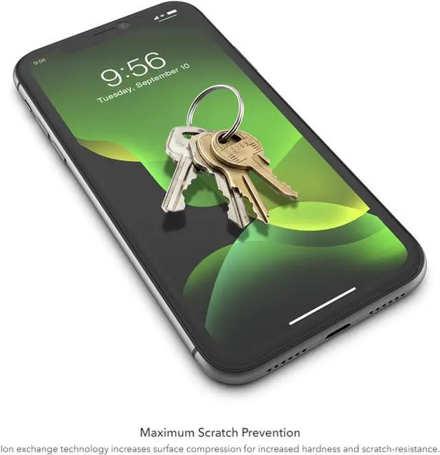 Alt view image 6 of 6 - InvisibleShield Glass Elite Edge Screen Protector for iPhone 11 and iPhone XR  Tempered Glass Smudge-Free ClearPrint Extreme Shatter Impact and Scratch Protection