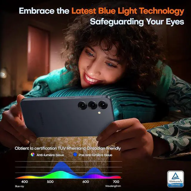 Alt view image 6 of 6 - for  Galaxy S25 Screen Protector [9H Hardness] [Military Grade Shatterproof] HD Tempered Glass 2 Pack