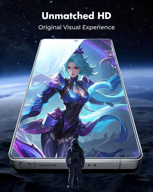 Alt view image 7 of 7 - Screen Protector for  Galaxy S25 Ultra [3-Pack] [9H] [Fingerprint Friendly] [HD Clarity] [Anti-Scratch] [Bubble-Free] [Easy Installation] Tempered Glass 6.9 Inch