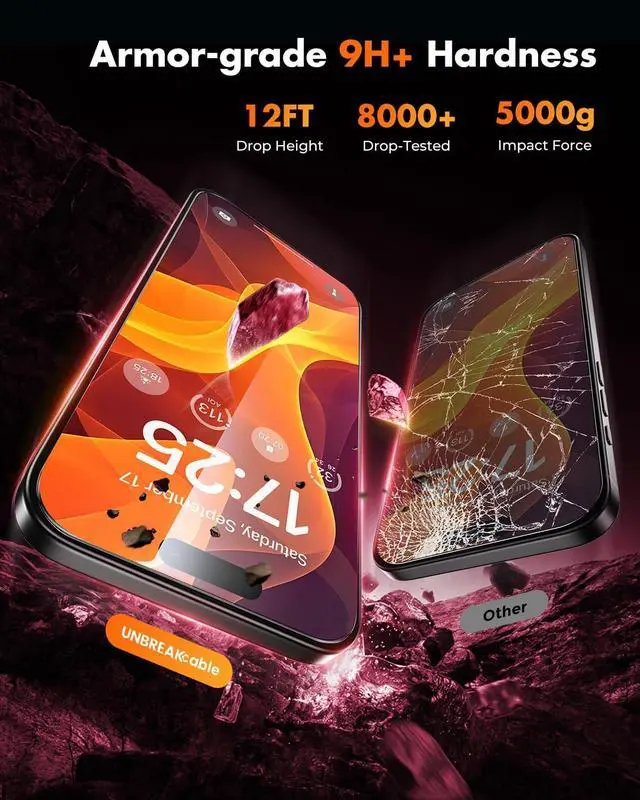 Alt view image 3 of 7 - for iPhone 16 Screen Protector [Quick-Installation Box] 3-Pack 9H+ Hardness Shatterproof Tempered Glass [99.99% HD Clear] [Case Friendly] [Bubble Free] for  16 6.1 inch