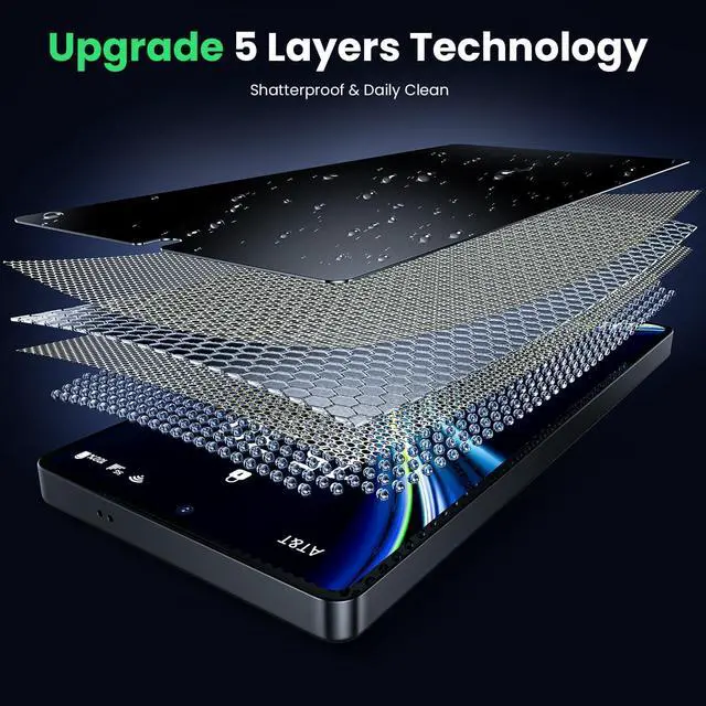 Alt view image 4 of 6 - for  Galaxy S25 Ultra Privacy Screen Protector - 25 Degree Anti Spy [Fingerprint Unlock Support] Case Friendly Shatterproof Auto Dust Removal Tempered Glass for Galaxy S25 Ultra 2 PCS