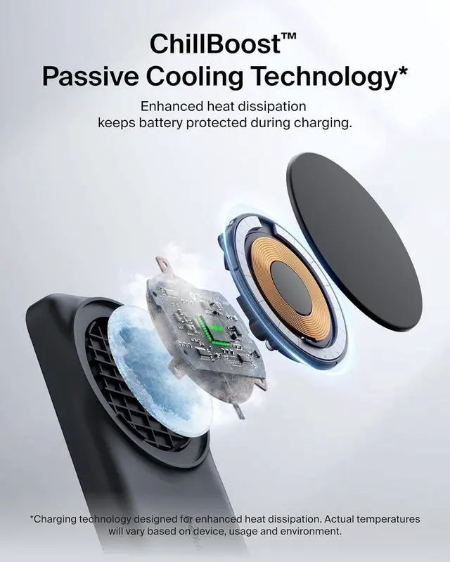 Alt view image 3 of 7 - MagSafe Charger Compatible 2-in-1 Charging Station Qi2.2 25W Magnetic Wireless Charger Dock Foldable Stand with 5W USB-C Port for iPhone 17/16/15 Pixel 10 AirPods (45W Adapter Included)