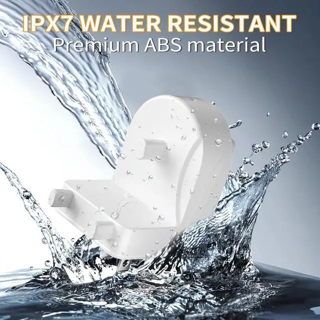 Alt view image 4 of 7 - Teeteck Wall Charger for Braun Oral-B Electric Toothbrush Electric Toothbrush Charger Model 3757 Wireless Charger Base-Waterproof & Portable- Ideal for Bathroom and Travel (Bright White US)