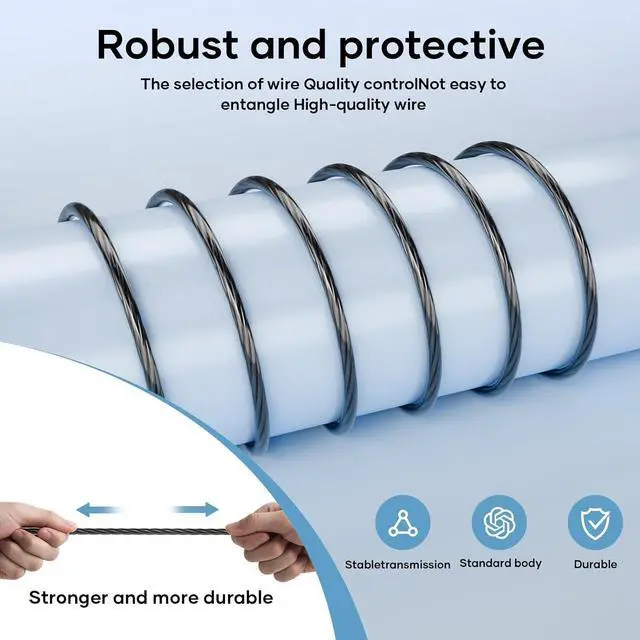 Alt view image 4 of 7 - Wired Earbuds with Microphone 5 Pack in-Ear Headphones with Heavy Bass High Sound Quality Earphones Compatible with iPad Laptop MP3 Android Smartphones Fits All 3.5mm Jack Device