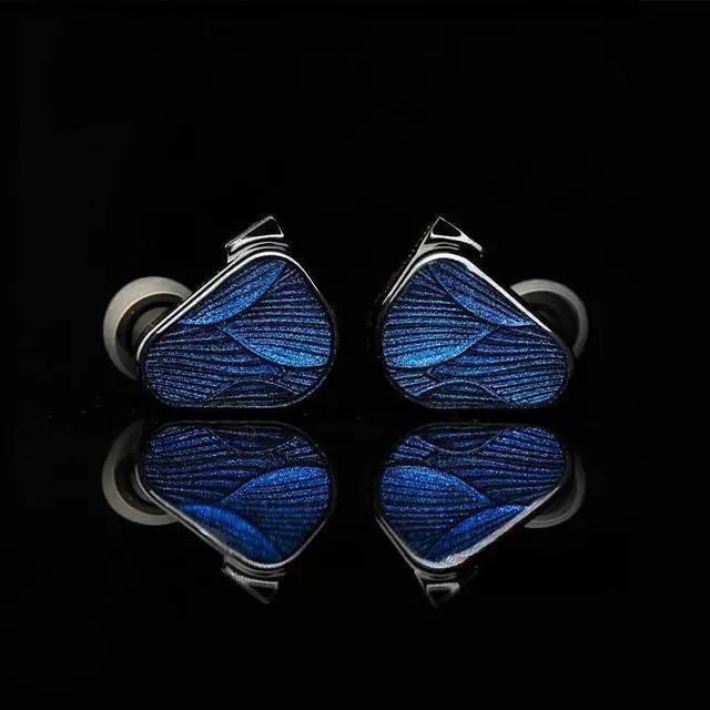 Alt view image 5 of 7 - x Crinacle Zero:BLUE2 Dual Dynamic Drivers in-Ear Headphone with Detachable Cable (3.5mm)