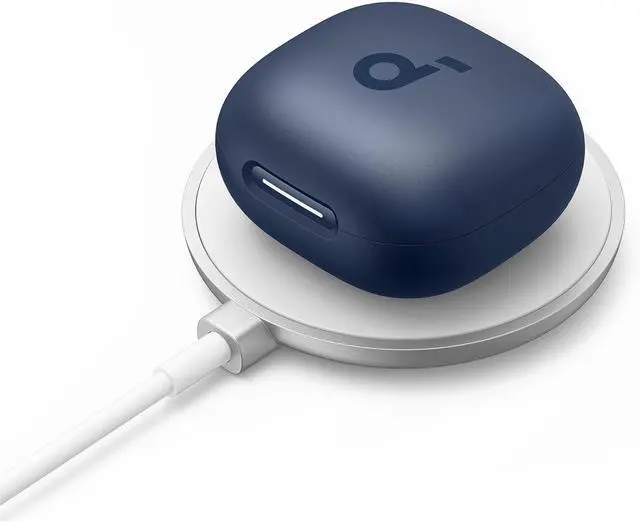 Alt view image 7 of 7 - P40i by  Noise Cancelling Wireless Earbuds Adaptive Noise Cancelling to Environments Heavy Bass 60H Playtime 2-in-1 Case and Phone Stand IPX5 Wireless Charging Bluetooth 5.3