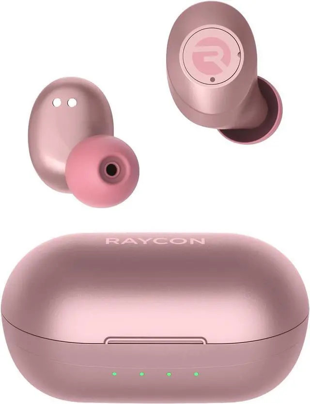 Main image of Everyday Earbuds Classic Bluetooth Wireless with Microphone - Stereo Sound Active Noise Canceling in-Ear Bluetooth Headset True Wireless Earbuds 32 Hours Playtime (Rose Gold)