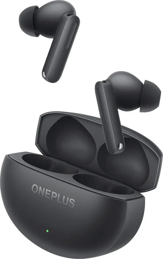 Alt view image 3 of 7 - Buds 4 Bluetooth Wireless Earbuds Storm Gray E513A in-Ear Headphones with Active Noise Cancellation