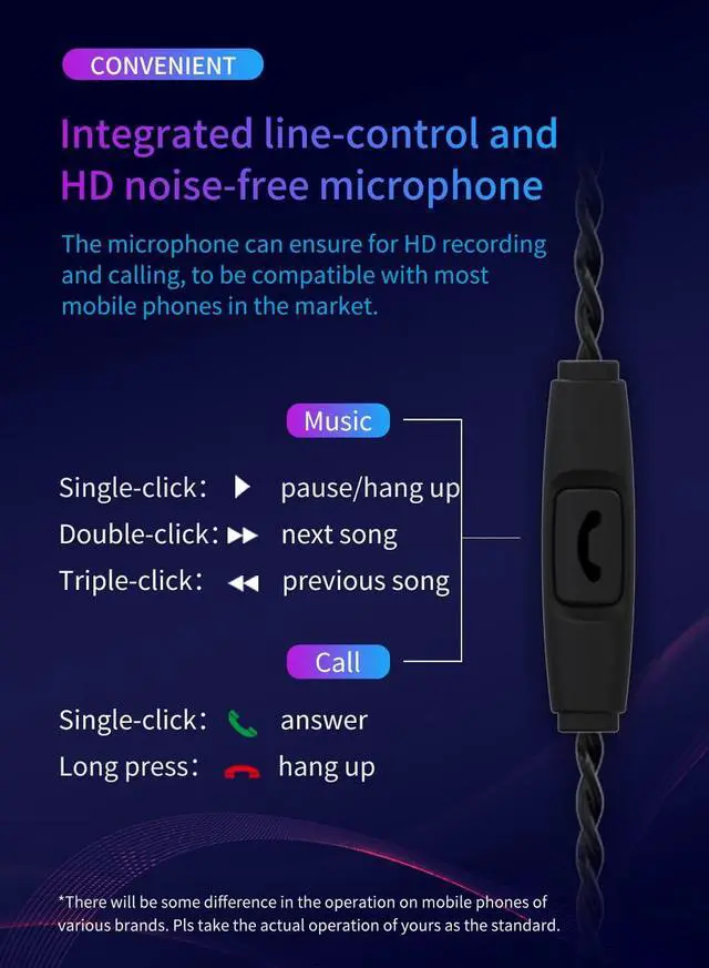 Alt view image 7 of 7 - KBEAR Storm Earphones in Ear Monitor for Singers Drummers Musicians Bassists Hi Res Wired Earbuds in Ear Headphones Custom IEM Detachable OFC Silver-Plated Cable Auriculares