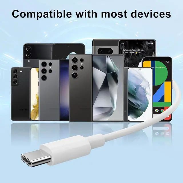 Alt view image 6 of 7 - USB C Headphones for iPhone 17/16/15 2 Pack Type C Earbuds Wired Earphones with Microphone & Remote Control for iPhone 17/16/15 pro i-Pad Pro Galaxy S23/S22/S21/S20/Ultra Note