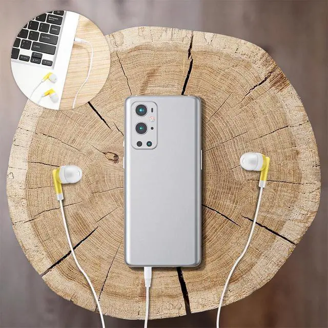 Alt view image 4 of 6 - 120 Pack Bulk Earbuds in Ear Headphones Earbud Assorted Colors Wire Earphones Wholesale for Classroom Libraries Students Individually Bagged