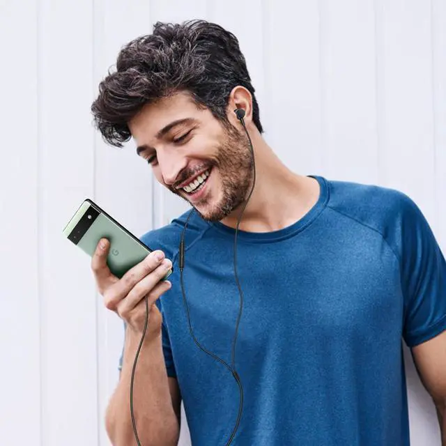 Alt view image 7 of 7 - Wired Headphones Earphones for Laptop PC Chromebook Noise Isolating Ear Buds with 3.5mm Plug in Audio Jack Microphone HiFi Stereo Clear Call Volume Control for Kindle Fire Switch MP3 Android School