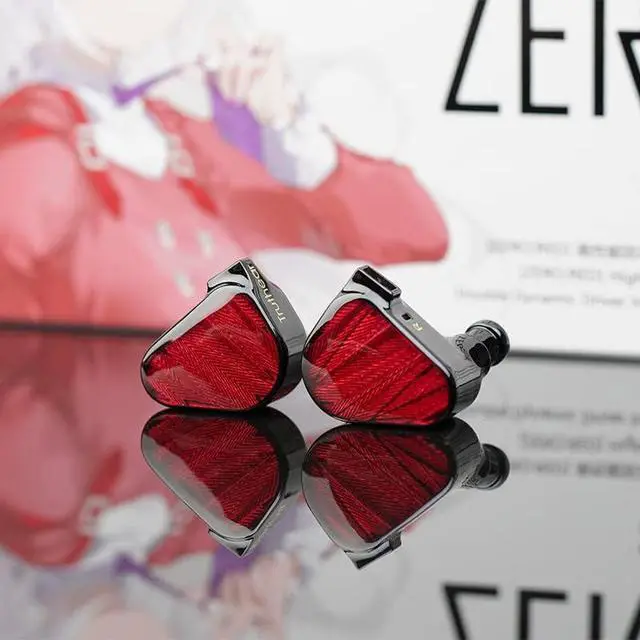 Alt view image 5 of 6 - TRUTHEAR x Crinacle Zero:RED Dual Dynamic Drivers in Ear Headphone with 0.78 2Pin Cable