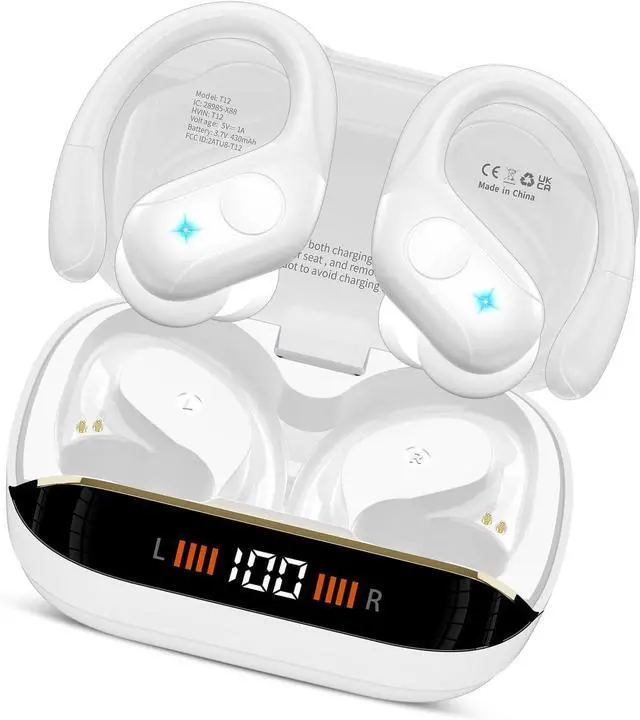 Main image of Bluetooth 5.4 Headphones HiFi Stereo Bluetooth Earbuds