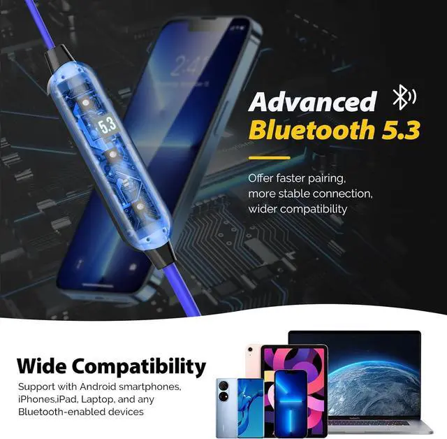 Alt view image 6 of 7 - Bluetooth Work Earplugs Headphone Wireless in-Ear Noise Isolating Earbuds 29dB Noise Reduction Headphone with Control 19+ Hours Battery for Lawn Mowing Safety Industrial Construction(Black)