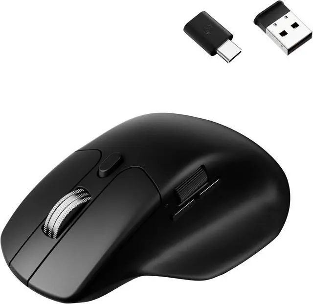 Main image of M6 Silent Wireless Gaming Mouse 1000Hz Polling Bluetooth 5.3/2.4GHz/Wired PixArt 3311 Optical Sensor up to 12 000 DPI Lightweight 86g Programmable for Windows/Mac/Linux  Black