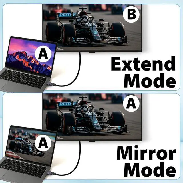 Alt view image 6 of 7 - DVI to HDMI Adapter 2-Pack  Bi-Directional DVI-D Male to HDMI Female Converter  4K/30Hz UHD Video Support for Monitor HDTV Projector PC PS4 Laptop  Gold-Plated Connectors