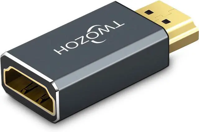 Alt view image 6 of 6 - 8K HDMI Extension Adapter (2-Pack) HDMI 2.1 Male to Female Connector Extender Support 8K@60Hz 4K@144Hz 2K@240Hz