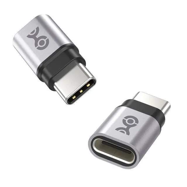 Main image of 2-Pack USB C Extender Adapter Up to [4K@240Hz Video 240W Charging 40Gbps Data Transfer] USBC Female to USBC Male Adapter USB Type C Extender