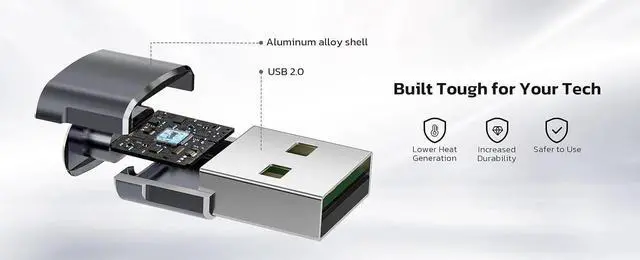 Alt view image 6 of 7 - USB C to USB Adaptor 5 Pack USB to USB C Adapter Type C Male to A Female Charger Converter Kit Connectors for Laptops Phones Tablets Computers Electronics
