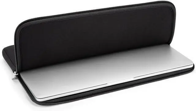 Alt view image 5 of 7 - RAINYEAR 14 Inch Laptop Sleeve Case Protective Soft Padded Zipper Cover Carrying Computer Bag Compatible with 14 Notebook Chromebook Tablet Ultrabook (Black)