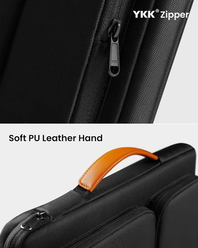 Alt view image 7 of 7 - 360 Protective Laptop Case for 16-inch MacBook Pro M5/M4/M3/M2/M1 2026-2019 Water-Resistant Laptop Sleeve Bag for XPS 16 Plus The New Razer Blade 16