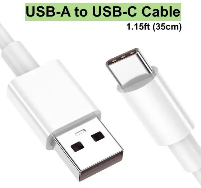 Alt view image 3 of 7 - Short iPhone 15/16/17 CarPlay Cable 1.15ft [2-Pack] C USB A to USB C Fast Charging Cord for  iPhone Pro/Max/Air Android Auto Charger for  Galaxy S24/S23 Google Pixel Z Flip