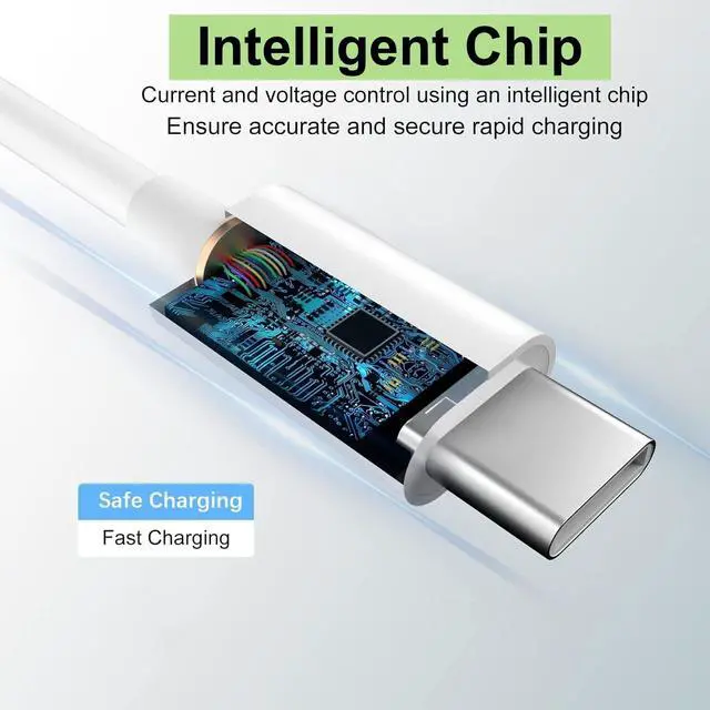 Alt view image 4 of 7 - Short iPhone 15/16/17 CarPlay Cable 1.15ft [2-Pack] C USB A to USB C Fast Charging Cord for  iPhone Pro/Max/Air Android Auto Charger for  Galaxy S24/S23 Google Pixel Z Flip