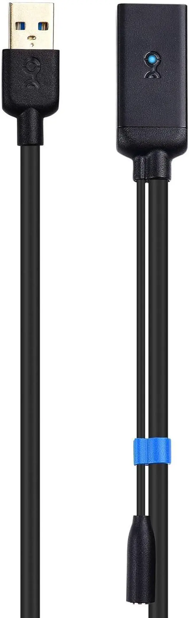 Alt view image 6 of 6 - Active USB Extension Cable 16.4 ft / 5m (USB 3.0 Extension Cable Male to Female) with Signal Booster for Hard Drive Webcam and More