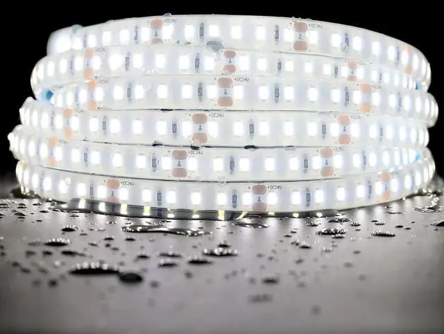 Main image of SuperlightingLED DC24V LED Tape 6000K Sauna Lights for Inside Sauna Flexible High Temperature Rated & IP68 LED Strip Light Water-Submersible 600 LEDs Bright & 5m 16.4ft Long (6000K Daylight White)