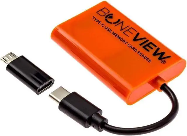 Alt view image 2 of 6 - SD Card Reader for Android - Type C USB Trail Camera Viewer by - Backup Play Save and Share Deer Hunting Photo & Video from Game Cam Memory Chips on Most USB-C Smart Phones