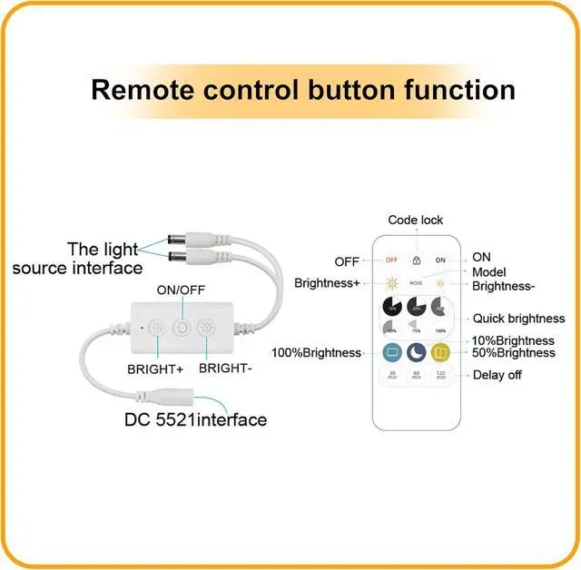 Alt view image 3 of 7 - COB LED Strip Lights Warm White 24V Dimmable led Light Strip KIT with Remote and app Control 2700K 32.8FT/2 * 5m 8mm Wide Ra>90 Cuttable Flexible Strip Lights for Bedroom Shelf Cabinet