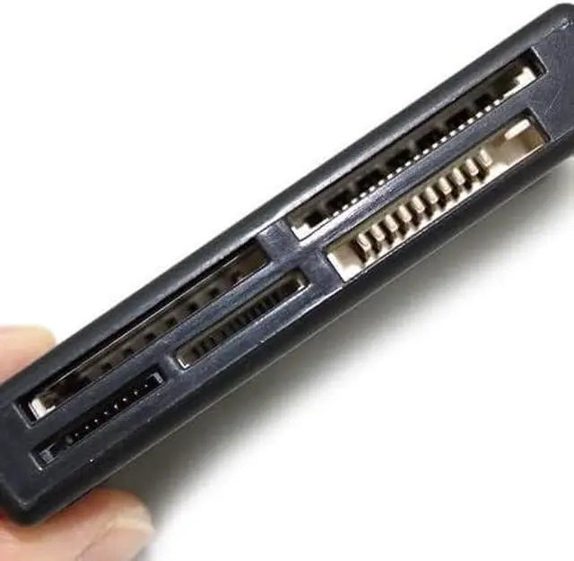 Alt view image 2 of 4 - USB 2.0 All in One PC Memory Card Reader Adapter and Write Plug OSX Windows Chrome Compatible for SD/MMC/SDHC/XD/M2/Memory Stick/Micro SD/CF/Pro&Duo Cards