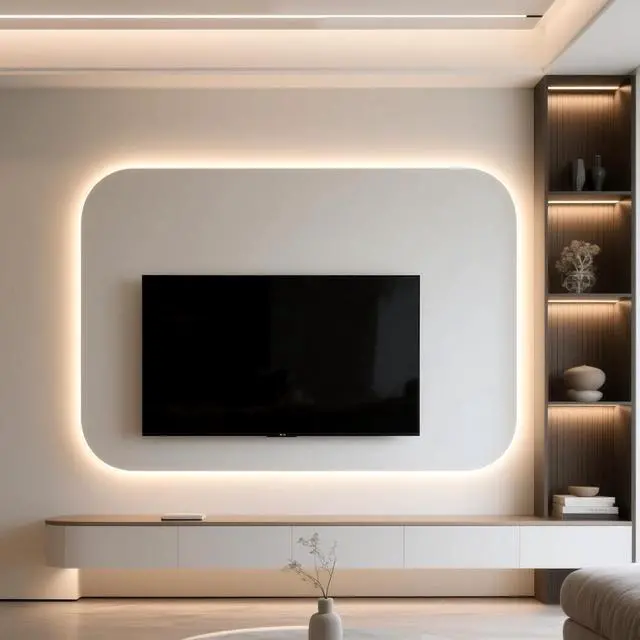 Alt view image 4 of 7 - COB LED Strip Lights Warm White 24V Dimmable led Light Strip KIT with Remote and app Control 2700K 32.8FT/2 * 5m 8mm Wide Ra>90 Cuttable Flexible Strip Lights for Bedroom Shelf Cabinet