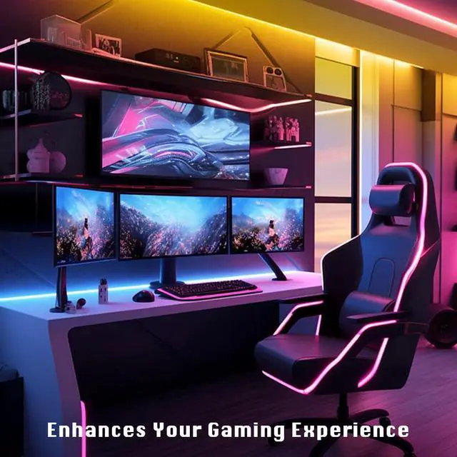 Alt view image 3 of 5 - Led Lights for Bedroom 400ft 24V Led Strip Lighting with IR Remote/Bluetooth App Control Music Sync RGB Color Changing via App for Room Party Festival Decor(4 Rolls of 100ft)