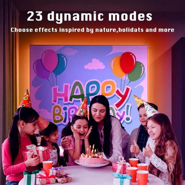 Alt view image 5 of 5 - Led Lights for Bedroom 400ft 24V Led Strip Lighting with IR Remote/Bluetooth App Control Music Sync RGB Color Changing via App for Room Party Festival Decor(4 Rolls of 100ft)