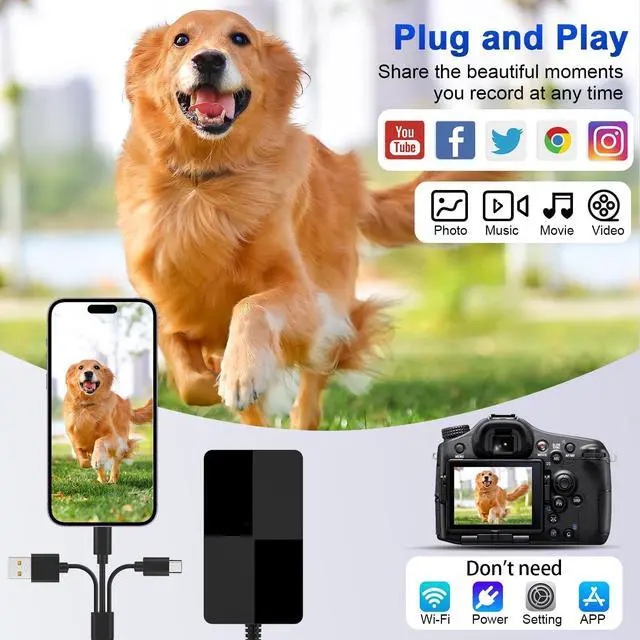 Alt view image 6 of 7 - Memory Stick Pro Duo Adapter 8-in-1 Multi-Card Reader with SD/TF/MS/CF/XD Slots & 3 USB 2.0 Ports Lightning+USB A+USB C Ports Memory Stick Pro Duo Reader for iPhone/iPad/Windows/MAC/Chrome OS