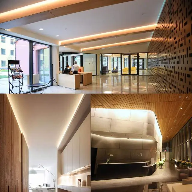 Alt view image 6 of 7 - LED Strip Lights Warm White 50ft Dimmable 3000K Strip Lighting 12V 15M 900 LEDs 2835 Flexible led Light for Bedroom Kitchen Home Decoration