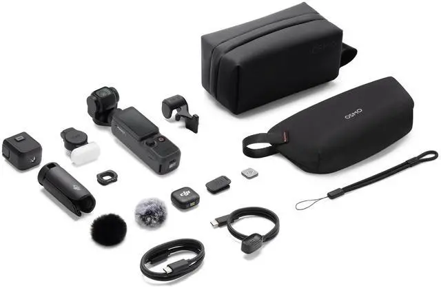 Alt view image 6 of 6 - DJI Osmo Pocket 4 Creator Combo - 1" CMOS Gimbal Camera, 4K/240fps, 107GB Storage, DJI Mic 3, Fill Light, Wide-Angle Lens, Tripod, Vlog Camera * USA In Stock * 1-2 Day Shipping