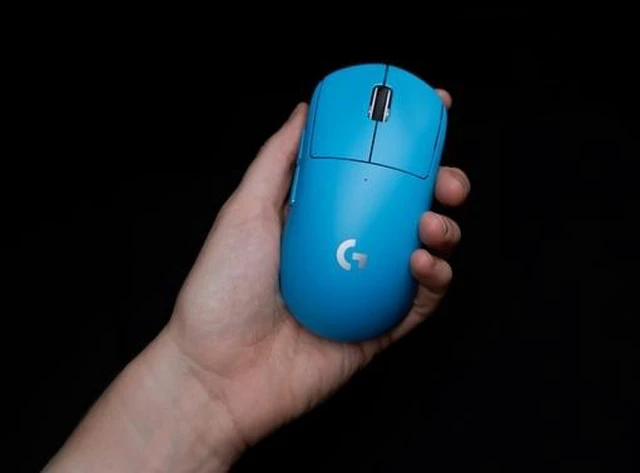 Alt view image 3 of 4 - Logitech G PRO X SUPERLIGHT 2 LIMITED EDITION CYAN LIGHTSPEED Wireless Gaming Mouse