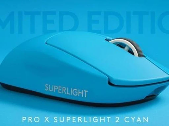 Alt view image 2 of 4 - Logitech G PRO X SUPERLIGHT 2 LIMITED EDITION CYAN LIGHTSPEED Wireless Gaming Mouse